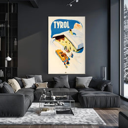 Winter In Tyrol Poster