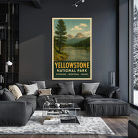 Yellowstone National Park Poster