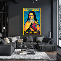 St. Thérèse of Lisieux The Little Flower of Jesus Poster