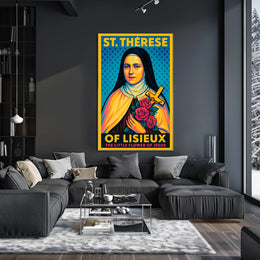 St. Thérèse of Lisieux The Little Flower of Jesus Poster
