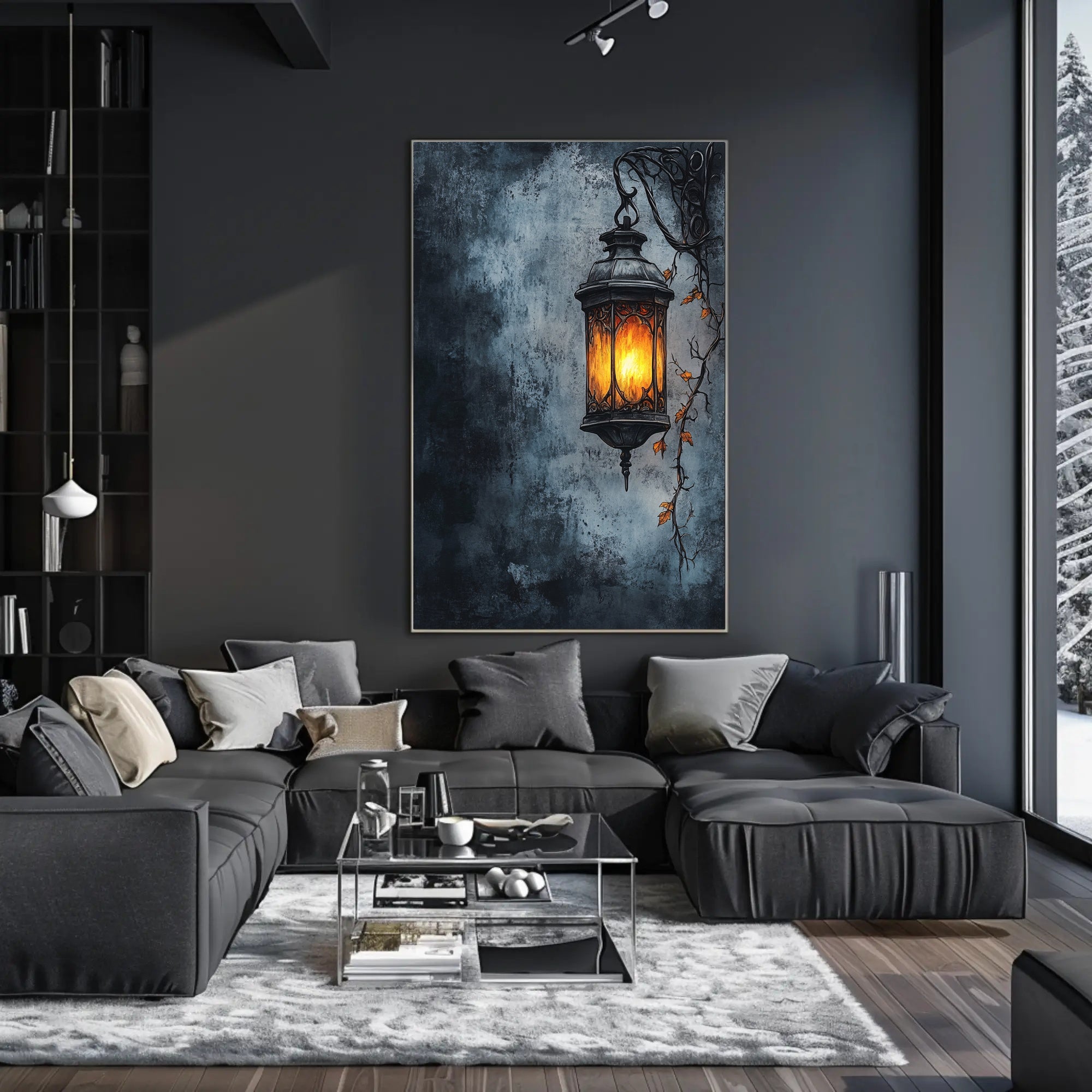 Enchanted Lantern Poster