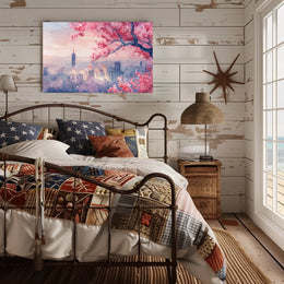 Blossoms Over Taipei Poster