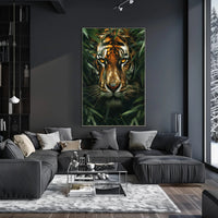 The Watchful Tiger Wall Art Poster Print for Home Decor PosterGoat