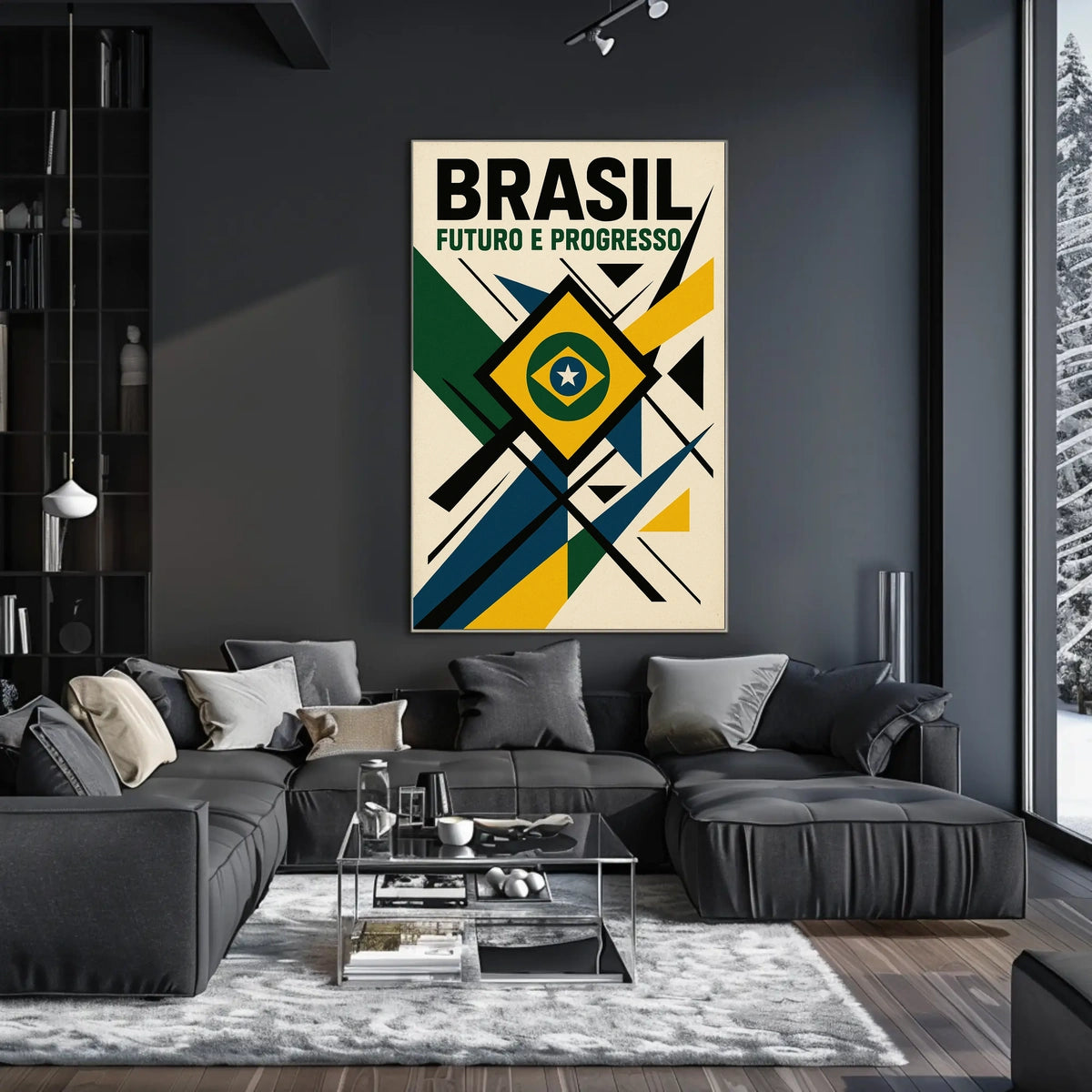 Brasil Futuro e Progresso Poster