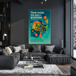 Think Inside the BoxBoxfish Poster