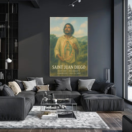 Saint Juan Diego Poster