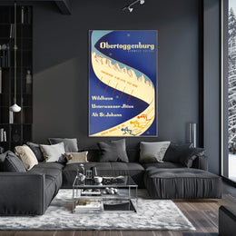 Obertoggenburg Ski Resorts Poster