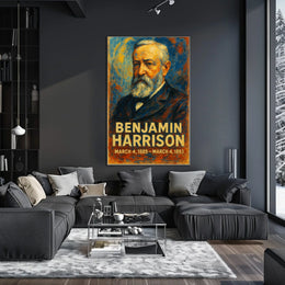 Benjamin Harrison Poster