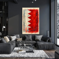 Abstract National Colors Abstract Poster