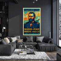 Ulysses S. Grant Warrior in Peace Poster PosterGoat