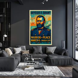 Ulysses S. Grant Warrior in Peace Poster PosterGoat