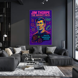 Jim Thorpe: The Bright Path Poster