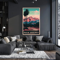 Palm Springs Scenic Poster