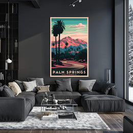Palm Springs Scenic Poster