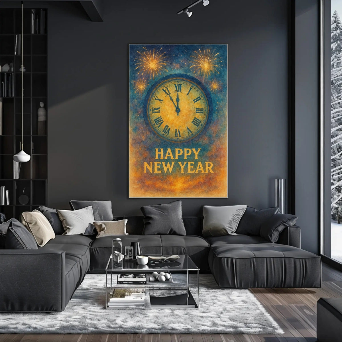 Happy New Year Celebration Poster