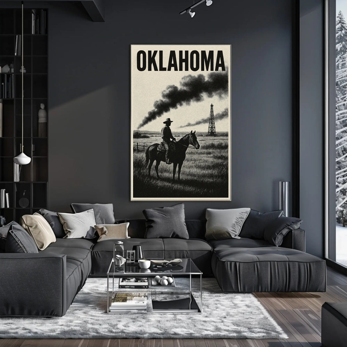 Oklahoma Landscape Poster