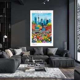 Toronto Flower Market 2024 Poster PosterGoat