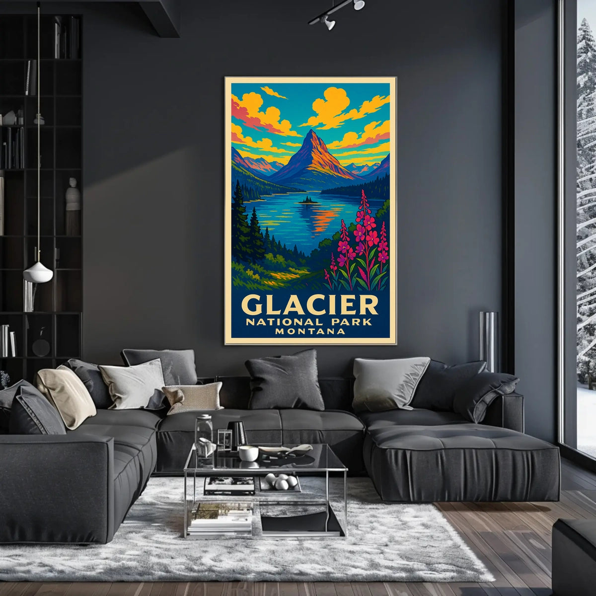 Glacier National Park Montana Poster