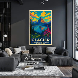 Glacier National Park Montana Poster