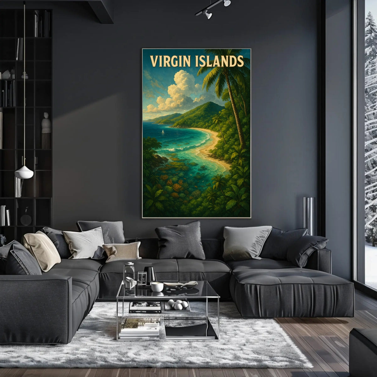 Virgin Islands Paradise Poster