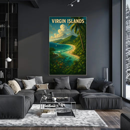 Virgin Islands Paradise Poster
