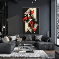 Geometric Abstraction Abstract Poster