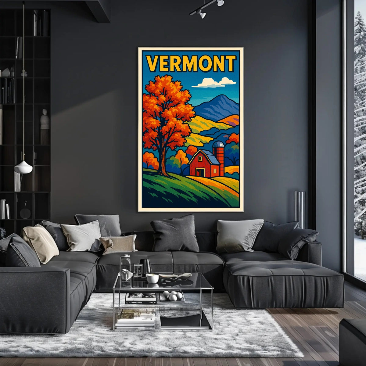 Autumn In Vermont Poster
