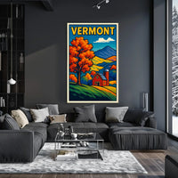 Autumn In Vermont Poster