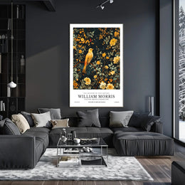 William Morris Floral Vintage Art Poster