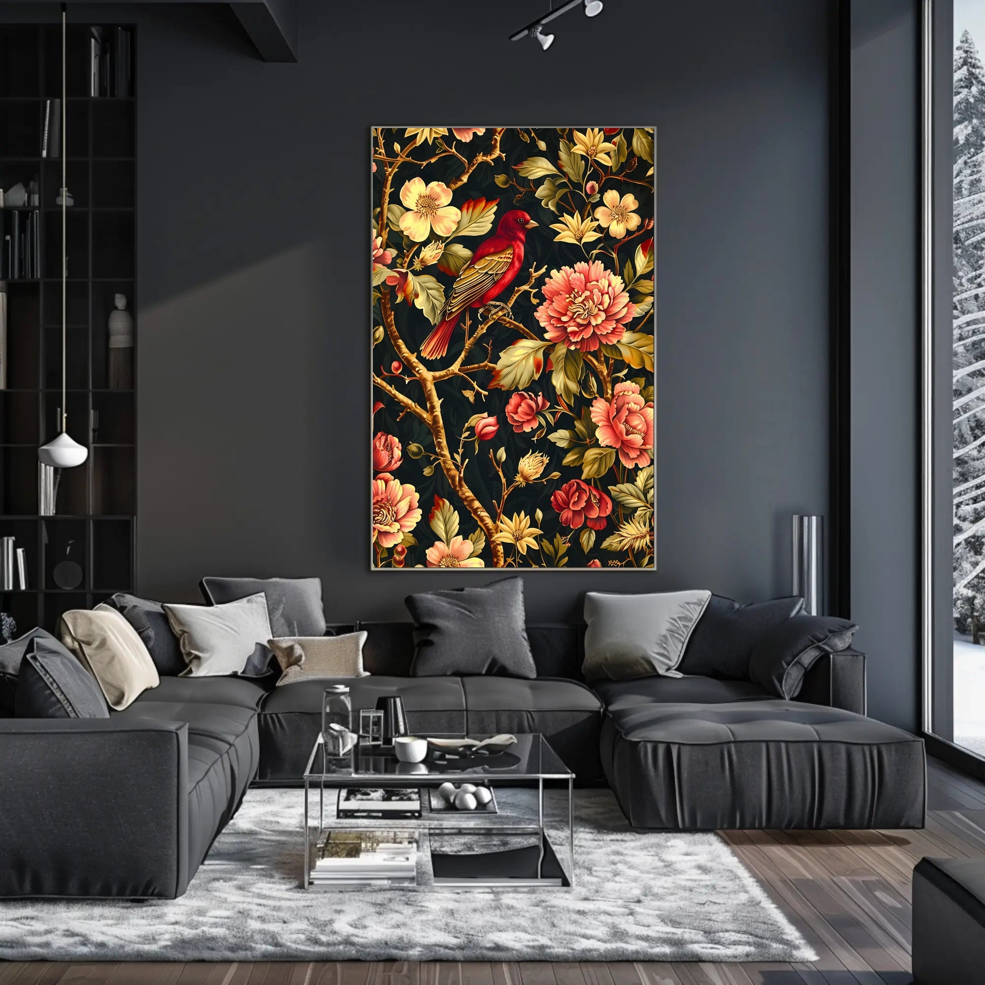 Enchanted Garden Wall Art Print Decor