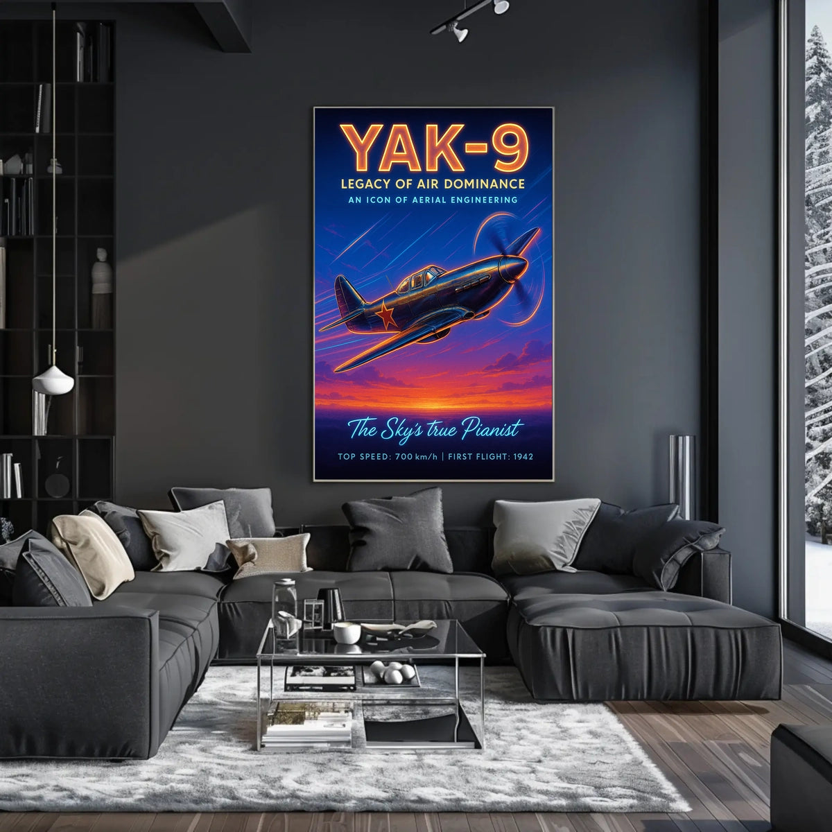 YAK-9 Legacy of Air Dominance Poster