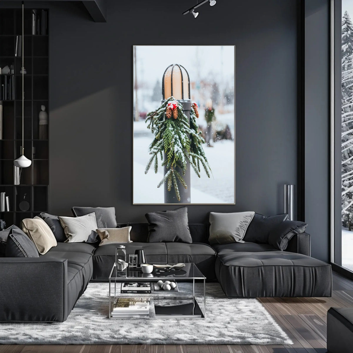 Winter Holiday Decor Poster