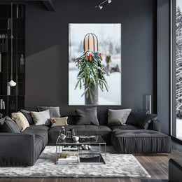 Winter Holiday Decor Poster