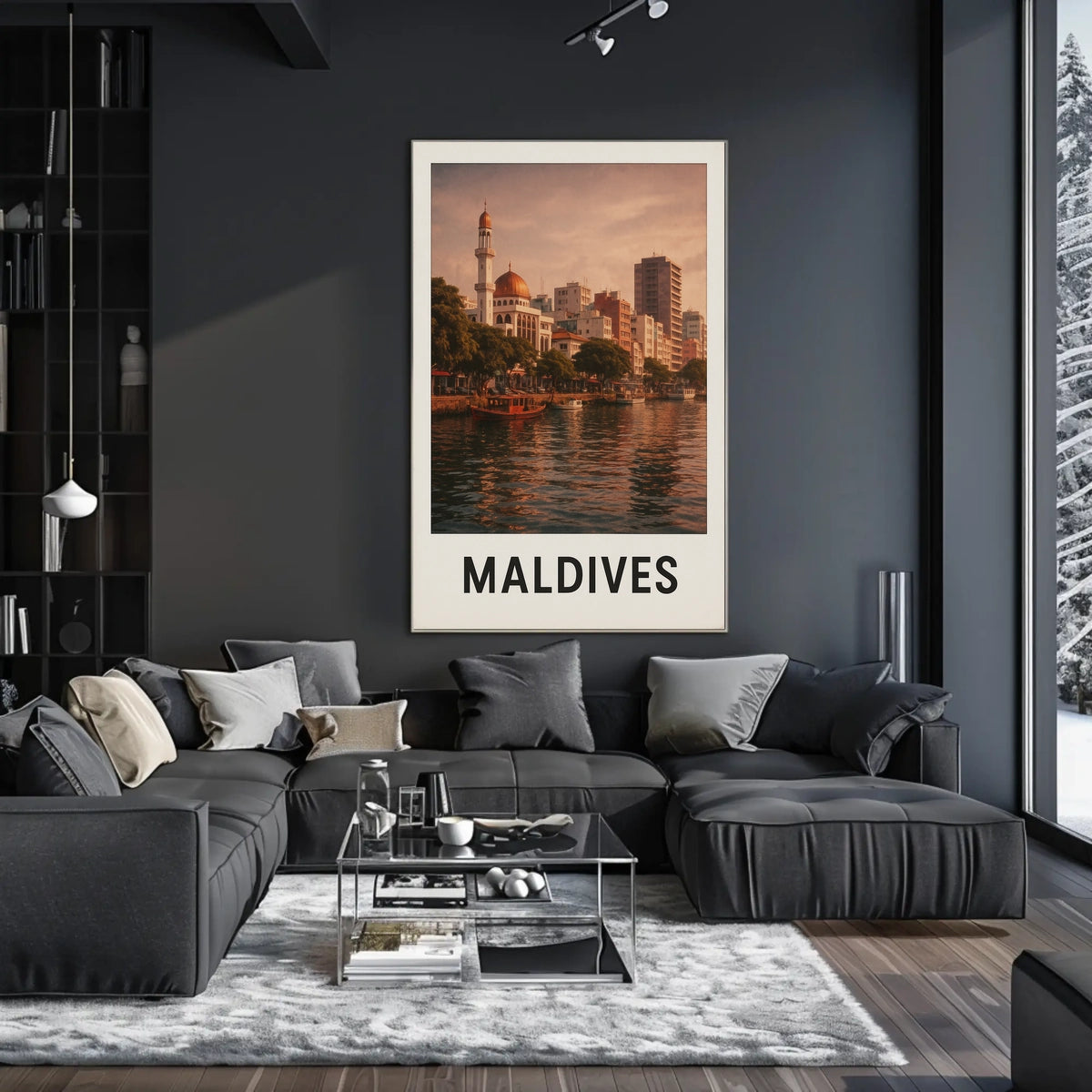 Maldives Serenity Poster