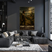 Fort Caroline 16Th-Century French Poster