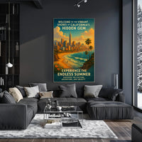 Californias Hidden Gem Poster PosterGoat