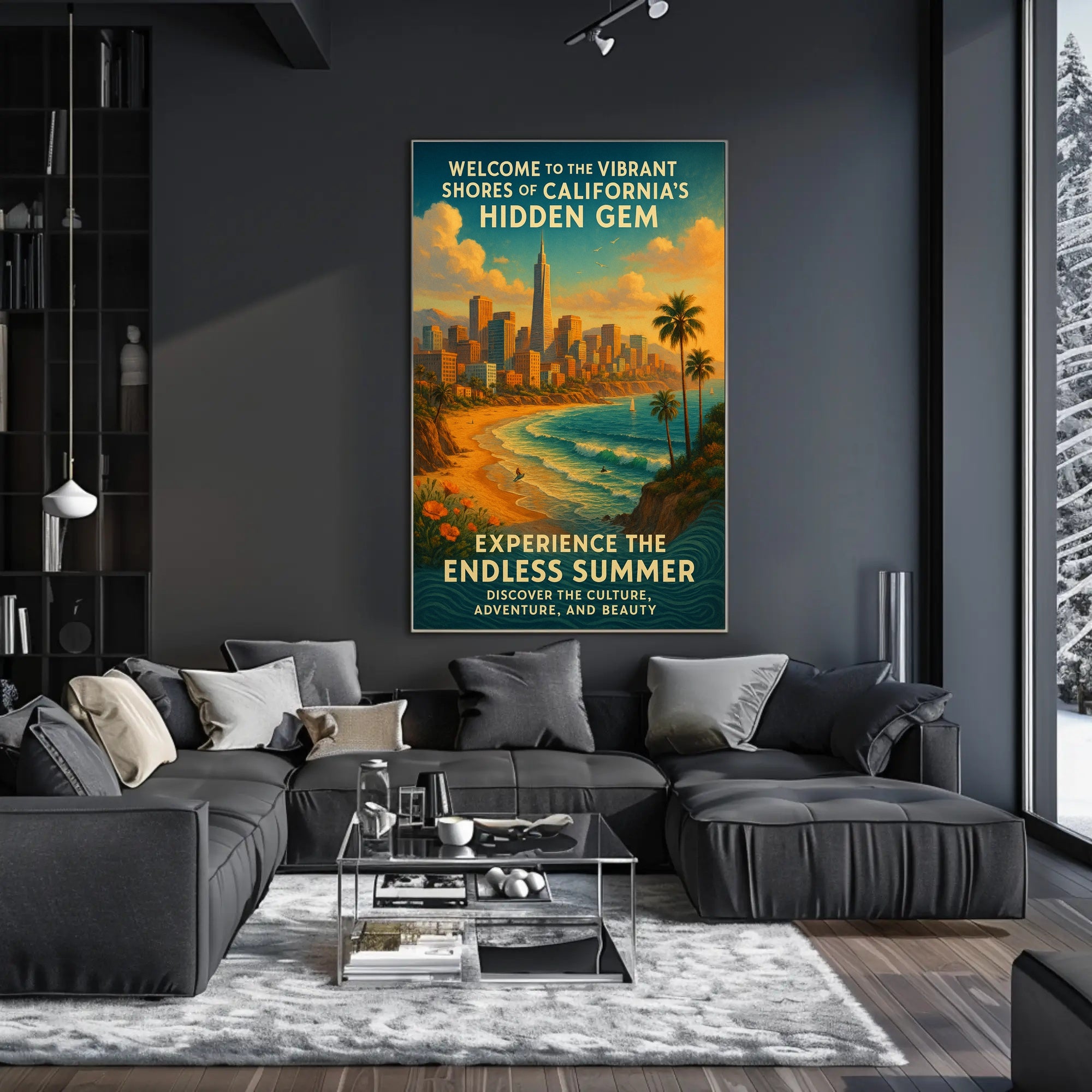 Californias Hidden Gem Poster PosterGoat