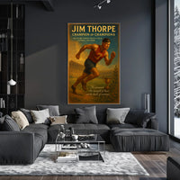 Jim Thorpe The Ultimate Sports Legend Poster