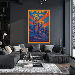 Sts. Perpetua and Felicity Poster