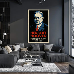 Herbert Hoover 31st President Poster