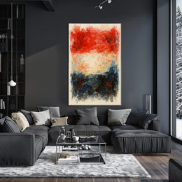 Abstract Tricolor Wall Art Dreamscape Decor Lovers Wanderlust Spirits Timeless Poster