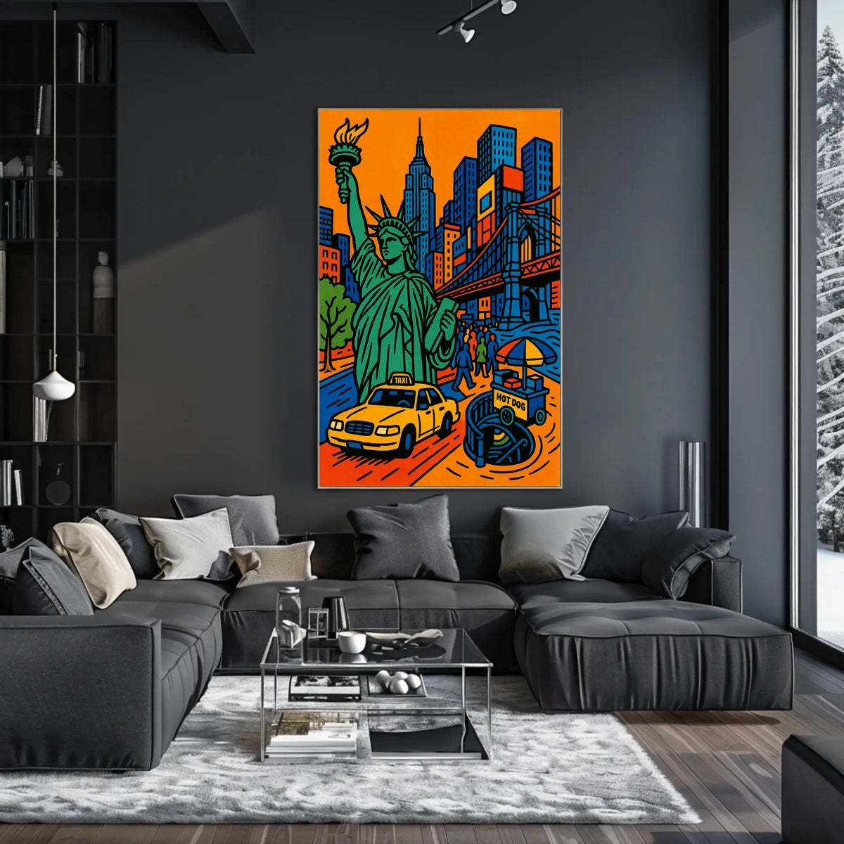 Iconic New York Poster