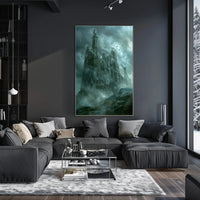 Haunting Gothic Castle Fantasy or Mythology Poster PosterGoat