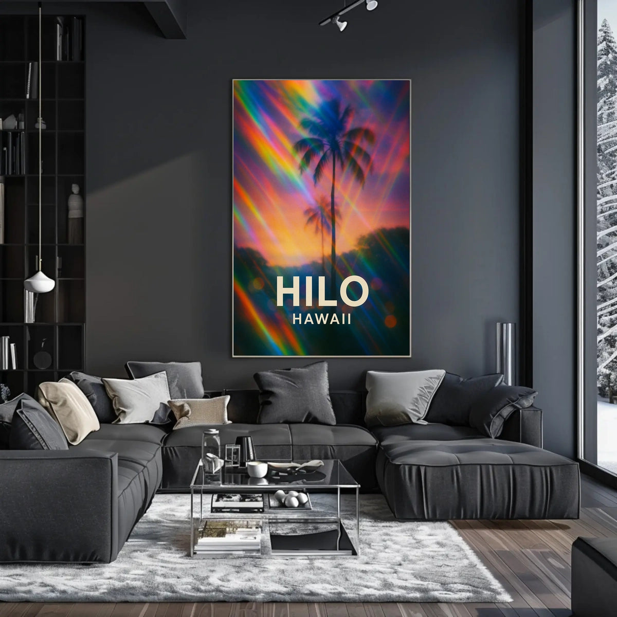 Hilo Hawaii Scenery Photography Realism Wanderlust Poster