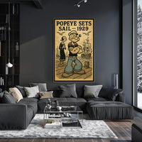 Popeye 1929 Art Poster POP-01