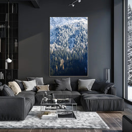 Winter Forest Landscape Poster