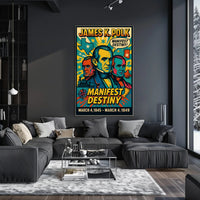 James K. Polk Manifest Destiny Poster PosterGoat