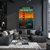 Discover San Francisco Poster