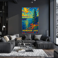 Reindeer Lake, Canada Poster