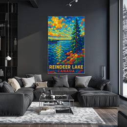Reindeer Lake, Canada Poster